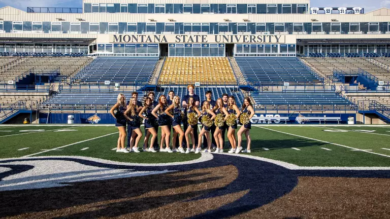 Montana State 2022-23 Cheer Team