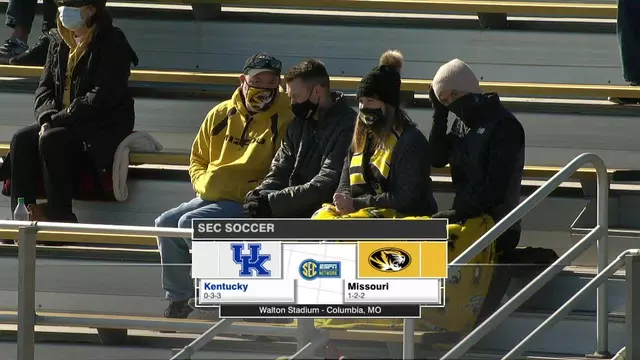 HIGHLIGHTS: Mizzou Soccer Routs Kentucky, 4-1
