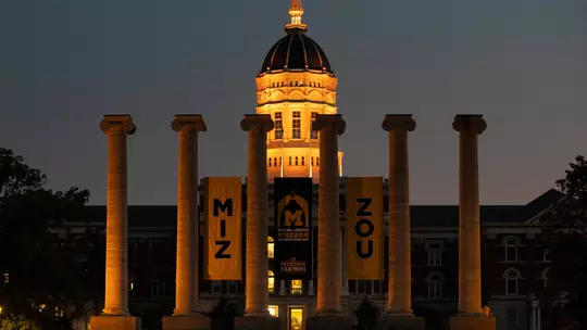 Columns at Night
