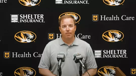 Drinkwitz previews Auburn, Oct. 14, 2025