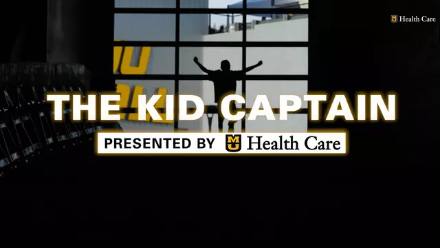 MU Health Care Kid Captain - Brooks Burton