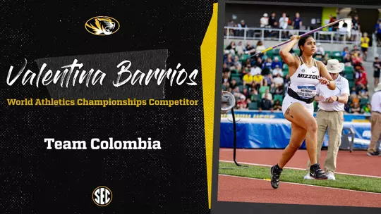 Valentina Barrios qualifies for World Athletics Championships and will represent Team Colombia.