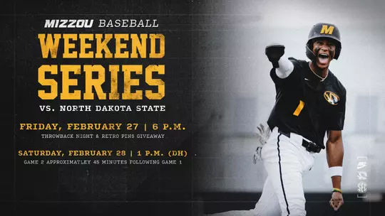 Weekend Series vs. NDSU, Feb. 27-28, 2026