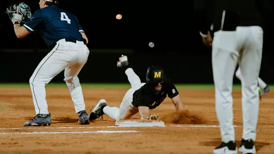 Mizzou opened its 2026 season in Fort Myers, Fla., vs. Mount St. Mary's on Feb. 13, 2026.