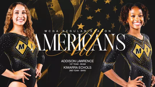 Mizzou's Addison Lawrence and Kimarra Echols named 2026 WCGA Regular Season All Americans.