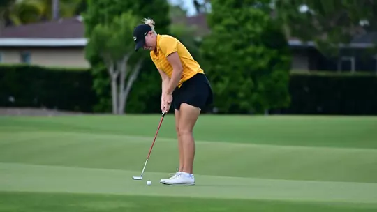 Missouri during the second round of the SEC Women's Golf Championship at The Pelican Golf Club in Belleair, Fla, on Saturday, April 18, 2026. (photo by Rob Davis)