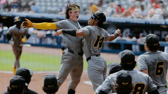 Kam Durnin homers in the first round of the SEC Tournament versus No. 17 Ole Miss on May 19, 2026
