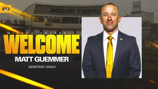 Matthew Guemmer joins Mizzou Softball Staff