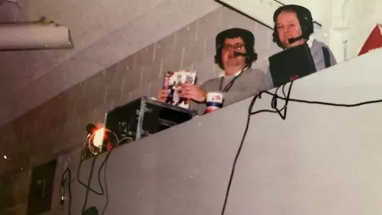Greg Harrington and Terry Leahy