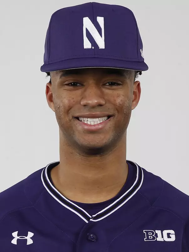 Northwestern University baseball headshot at Welsh-Ryan Arena on Monday, February 14, 2022 in Evanston, Illinois. Northwestern Athletics Photo by John Konstantaras | http://JohnKonPhoto.com