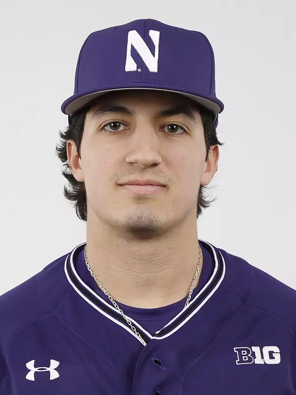 Northwestern University baseball headshot at Welsh-Ryan Arena on Monday, February 14, 2022 in Evanston, Illinois. Northwestern Athletics Photo by John Konstantaras | http://JohnKonPhoto.com