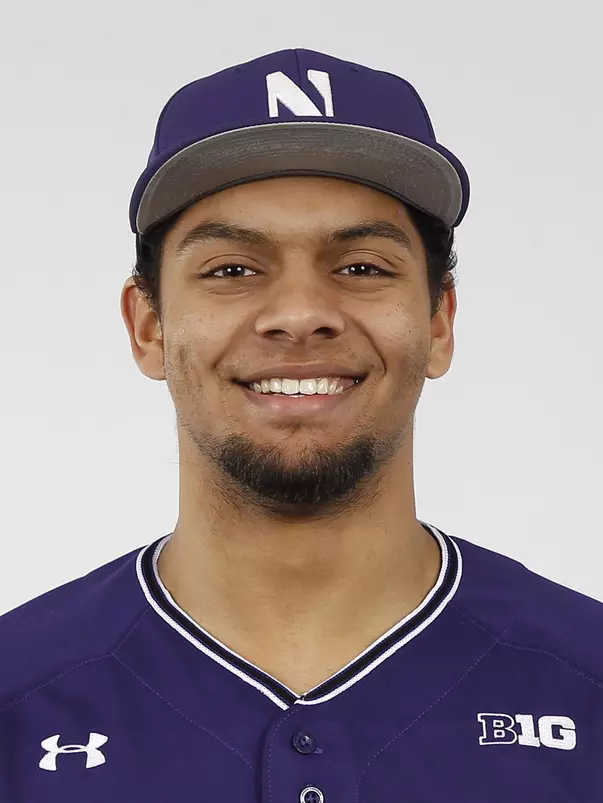 Northwestern University baseball headshot at Welsh-Ryan Arena on Monday, February 14, 2022 in Evanston, Illinois. Northwestern Athletics Photo by John Konstantaras | http://JohnKonPhoto.com