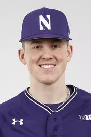 Northwestern University baseball headshot at Welsh-Ryan Arena on Monday, February 14, 2022 in Evanston, Illinois. Northwestern Athletics Photo by John Konstantaras | http://JohnKonPhoto.com