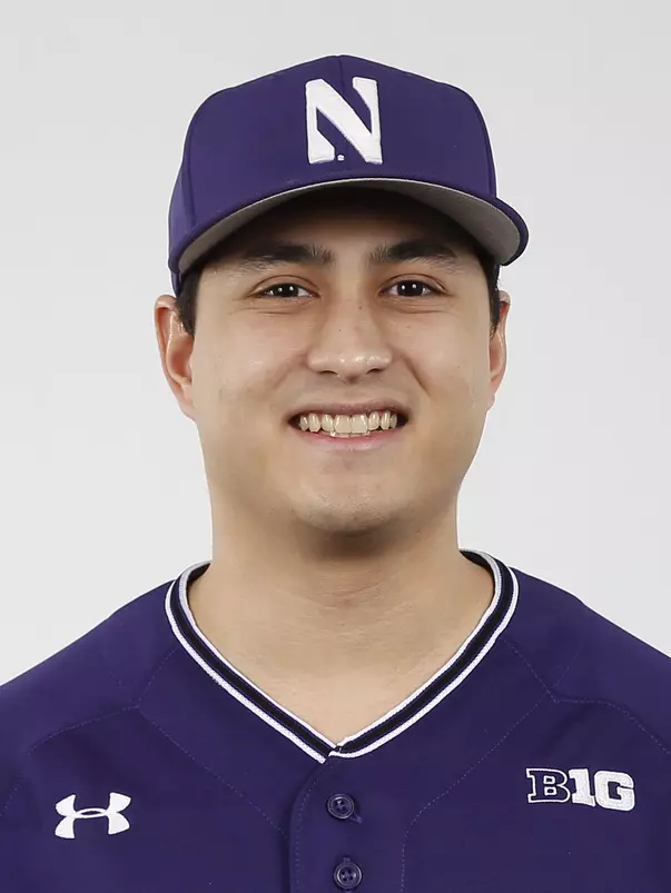 Northwestern University baseball headshot at Welsh-Ryan Arena on Monday, February 14, 2022 in Evanston, Illinois. Northwestern Athletics Photo by John Konstantaras | http://JohnKonPhoto.com