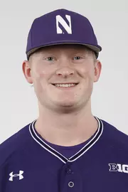 Northwestern University baseball headshot at Welsh-Ryan Arena on Monday, February 14, 2022 in Evanston, Illinois. Northwestern Athletics Photo by John Konstantaras | http://JohnKonPhoto.com