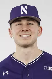 Northwestern University baseball headshot at Welsh-Ryan Arena on Monday, February 14, 2022 in Evanston, Illinois. Northwestern Athletics Photo by John Konstantaras | http://JohnKonPhoto.com