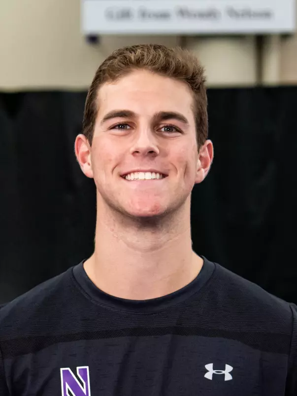 Chad Miller during Northwestern Men’s Tennis Media Day at Combe Tennis Center on November 10, 2022 in Evanston, IL