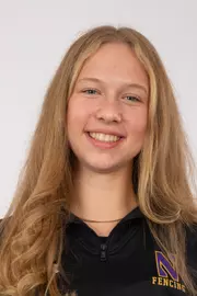 September 7, 2023, Evanston, IL: Northwestern Fencing Internal Media Day at Patten Gymnasium in Evanston, IL on Thursday, September 7, 2023. (Photo by John Konstantaras/Northwestern Athletics)