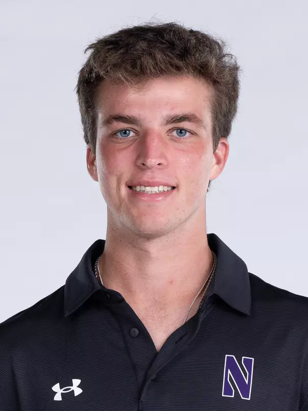 September 27, 2024, Evanston, IL: Members of the Northwestern Men’s Tennis team pose for photos as part of Internal Media Days at Combe Tennis Center in Evanston, IL on Friday, September 27, 2024. (Photo by Ryan Kuttler/Northwestern Athletics)