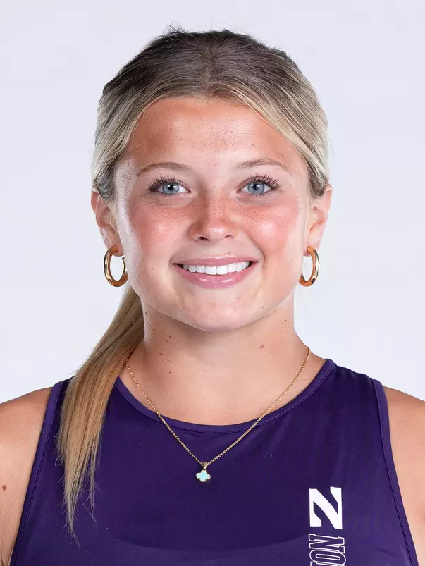 September 27, 2024, Evanston, IL: Members of the Northwestern Women’s Tennis team pose for photos as part of Internal Media Days at Combe Tennis Center in Evanston, IL on Friday, September 27, 2024. (Photo by Ryan Kuttler/Northwestern Athletics)