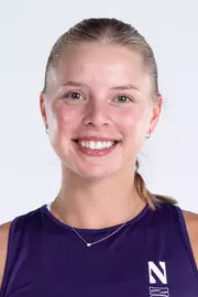 September 27, 2024, Evanston, IL: Members of the Northwestern Women’s Tennis team pose for photos as part of Internal Media Days at Combe Tennis Center in Evanston, IL on Friday, September 27, 2024. (Photo by Ryan Kuttler/Northwestern Athletics)