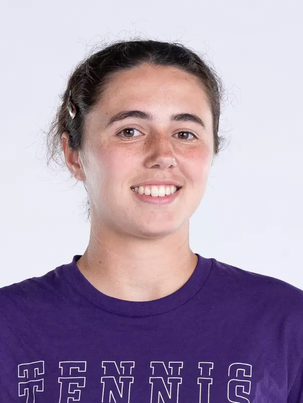 September 27, 2024, Evanston, IL: Members of the Northwestern Women’s Tennis team pose for photos as part of Internal Media Days at Combe Tennis Center in Evanston, IL on Friday, September 27, 2024. (Photo by Ryan Kuttler/Northwestern Athletics)