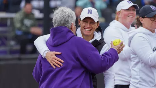 kate drohan hugs sharon drysdale