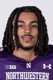 July 25, 2024, Evanston, IL: Members of the Northwestern Football team pose for photos as part of Internal Media Days at Walter Athletics Center in Evanston, IL on Thursday, July 25, 2024. (Photo by Griffin Quinn/Northwestern Athletics)