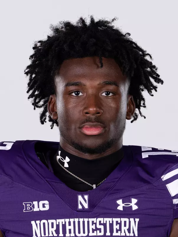 July 25, 2024, Evanston, IL: Members of the Northwestern Football team pose for photos as part of Internal Media Days at Walter Athletics Center in Evanston, IL on Thursday, July 25, 2024. (Photo by Griffin Quinn/Northwestern Athletics)