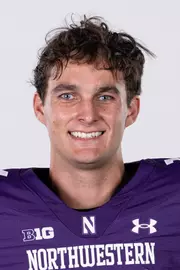 July 25, 2024, Evanston, IL: Members of the Northwestern Football team pose for photos as part of Internal Media Days at Walter Athletics Center in Evanston, IL on Thursday, July 25, 2024. (Photo by Griffin Quinn/Northwestern Athletics)