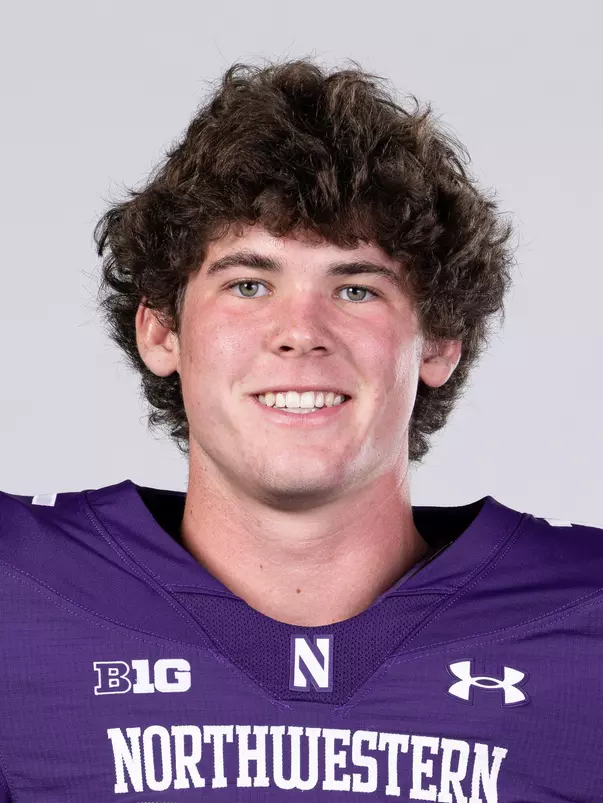 July 23, 2024, Evanston, IL: Members of the Northwestern Football team pose for photos as part of Internal Media Days at Walter Athletics Center in Evanston, IL on Tuesday, July 23, 2024. (Photo by Ryan Kuttler/Northwestern Athletics)