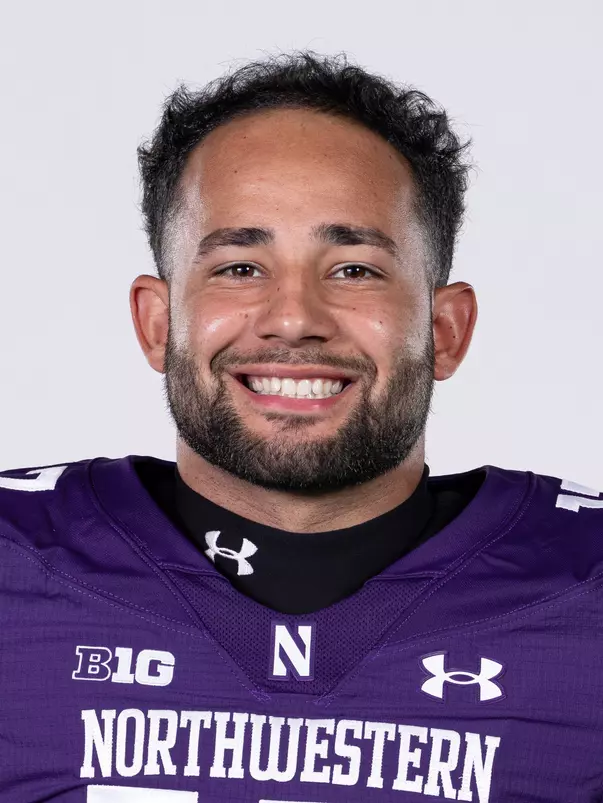 July 24, 2024, Evanston, IL: Members of the Northwestern Football team pose for photos as part of Internal Media Days at Walter Athletics Center in Evanston, IL on Wednesday, July 24, 2024. (Photo by Ryan Kuttler/Northwestern Athletics)