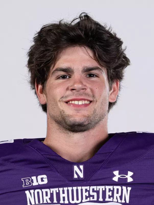 July 23, 2024, Evanston, IL: Members of the Northwestern Football team pose for photos as part of Internal Media Days at Walter Athletics Center in Evanston, IL on Tuesday, July 23, 2024. (Photo by Ryan Kuttler/Northwestern Athletics)