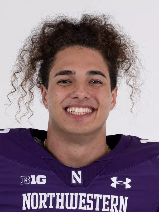 July 22, 2024, Evanston, IL: Members of the Northwestern Football team pose for photos as part of Internal Media Days at Walter Athletics Center in Evanston, IL on Monday, July 22, 2024. (Photo by Ryan Kuttler/Northwestern Athletics)