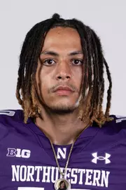 July 23, 2024, Evanston, IL: Members of the Northwestern Football team pose for photos as part of Internal Media Days at Walter Athletics Center in Evanston, IL on Tuesday, July 23, 2024. (Photo by Ryan Kuttler/Northwestern Athletics)