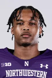 July 23, 2024, Evanston, IL: Members of the Northwestern Football team pose for photos as part of Internal Media Days at Walter Athletics Center in Evanston, IL on Tuesday, July 23, 2024. (Photo by Ryan Kuttler/Northwestern Athletics)