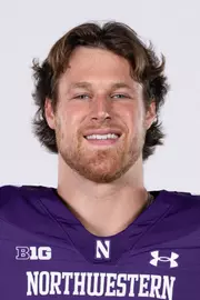 July 24, 2024, Evanston, IL: Members of the Northwestern Football team pose for photos as part of Internal Media Days at Walter Athletics Center in Evanston, IL on Wednesday, July 24, 2024. (Photo by Ryan Kuttler/Northwestern Athletics)