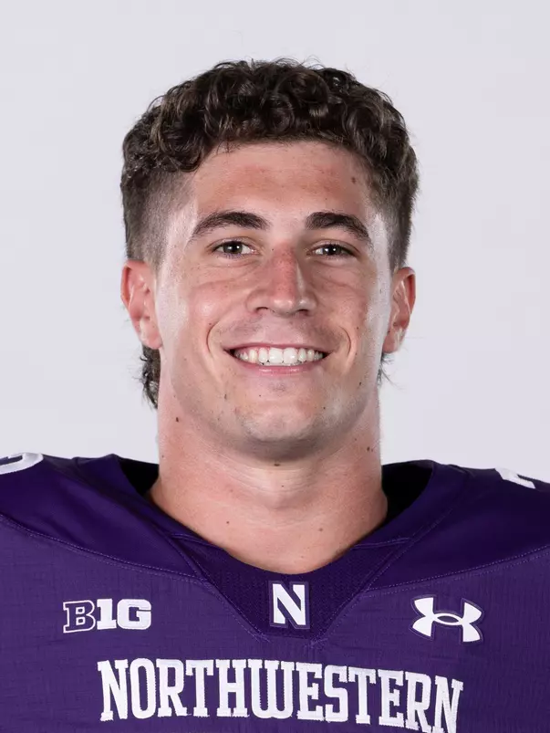 July 25, 2024, Evanston, IL: Members of the Northwestern Football team pose for photos as part of Internal Media Days at Walter Athletics Center in Evanston, IL on Thursday, July 25, 2024. (Photo by Griffin Quinn/Northwestern Athletics)