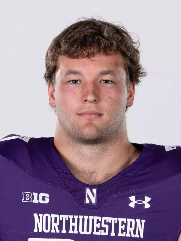 July 25, 2024, Evanston, IL: Members of the Northwestern Football team pose for photos as part of Internal Media Days at Walter Athletics Center in Evanston, IL on Thursday, July 25, 2024. (Photo by Griffin Quinn/Northwestern Athletics)