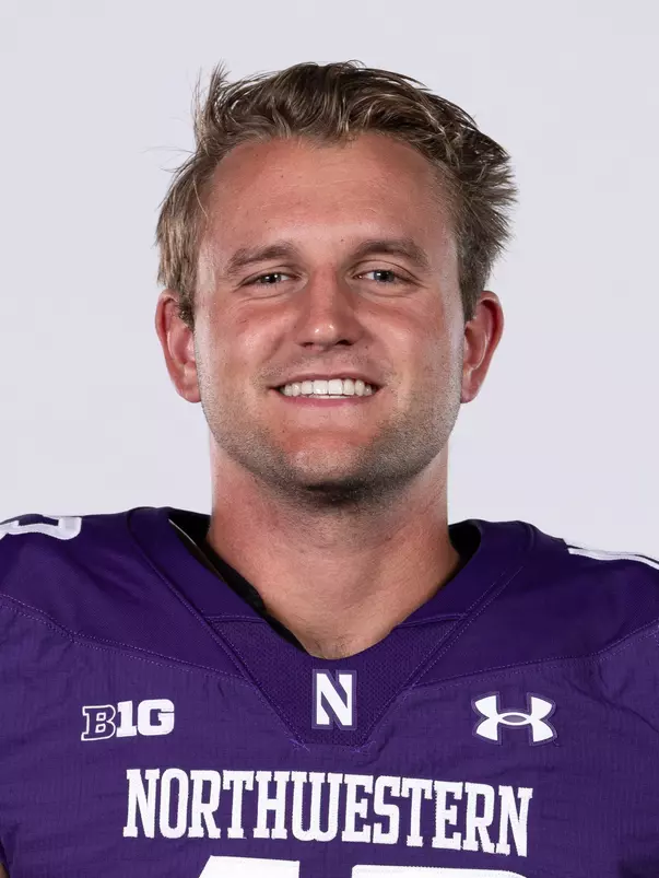 July 24, 2024, Evanston, IL: Members of the Northwestern Football team pose for photos as part of Internal Media Days at Walter Athletics Center in Evanston, IL on Wednesday, July 24, 2024. (Photo by Ryan Kuttler/Northwestern Athletics)
