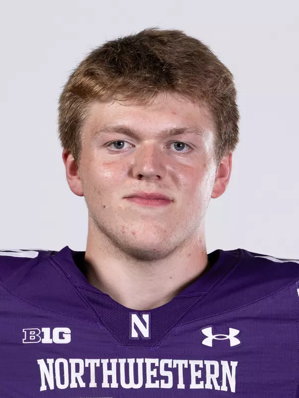 July 23, 2024, Evanston, IL: Members of the Northwestern Football team pose for photos as part of Internal Media Days at Walter Athletics Center in Evanston, IL on Tuesday, July 23, 2024. (Photo by Ryan Kuttler/Northwestern Athletics)