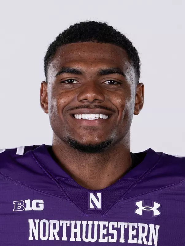 July 25, 2024, Evanston, IL: Members of the Northwestern Football team pose for photos as part of Internal Media Days at Walter Athletics Center in Evanston, IL on Thursday, July 25, 2024. (Photo by Griffin Quinn/Northwestern Athletics)