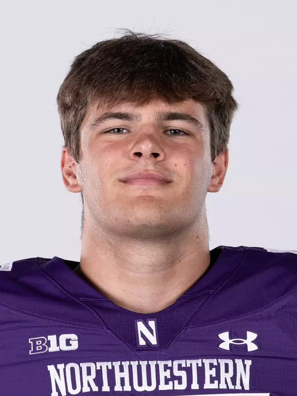 July 25, 2024, Evanston, IL: Members of the Northwestern Football team pose for photos as part of Internal Media Days at Walter Athletics Center in Evanston, IL on Thursday, July 25, 2024. (Photo by Griffin Quinn/Northwestern Athletics)
