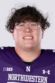 July 25, 2024, Evanston, IL: Members of the Northwestern Football team pose for photos as part of Internal Media Days at Walter Athletics Center in Evanston, IL on Thursday, July 25, 2024. (Photo by Griffin Quinn/Northwestern Athletics)