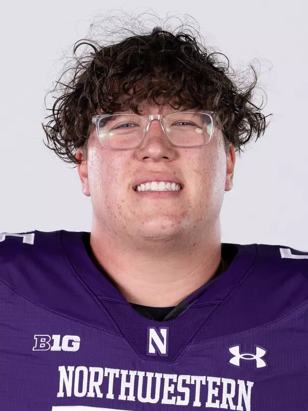 July 25, 2024, Evanston, IL: Members of the Northwestern Football team pose for photos as part of Internal Media Days at Walter Athletics Center in Evanston, IL on Thursday, July 25, 2024. (Photo by Griffin Quinn/Northwestern Athletics)