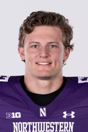 July 25, 2024, Evanston, IL: Members of the Northwestern Football team pose for photos as part of Internal Media Days at Walter Athletics Center in Evanston, IL on Thursday, July 25, 2024. (Photo by Griffin Quinn/Northwestern Athletics)