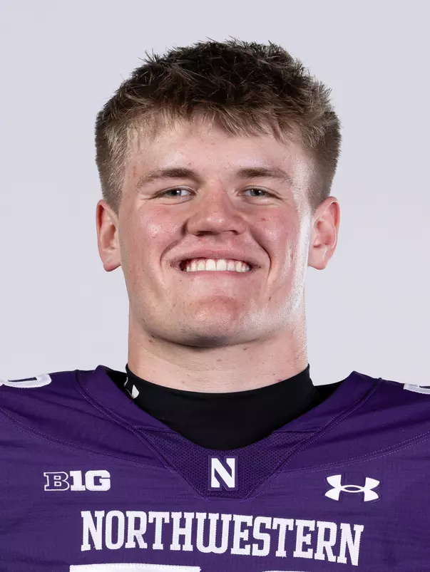 July 23, 2024, Evanston, IL: Members of the Northwestern Football team pose for photos as part of Internal Media Days at Walter Athletics Center in Evanston, IL on Tuesday, July 23, 2024. (Photo by Mary Grace Grabill/Northwestern Athletics)