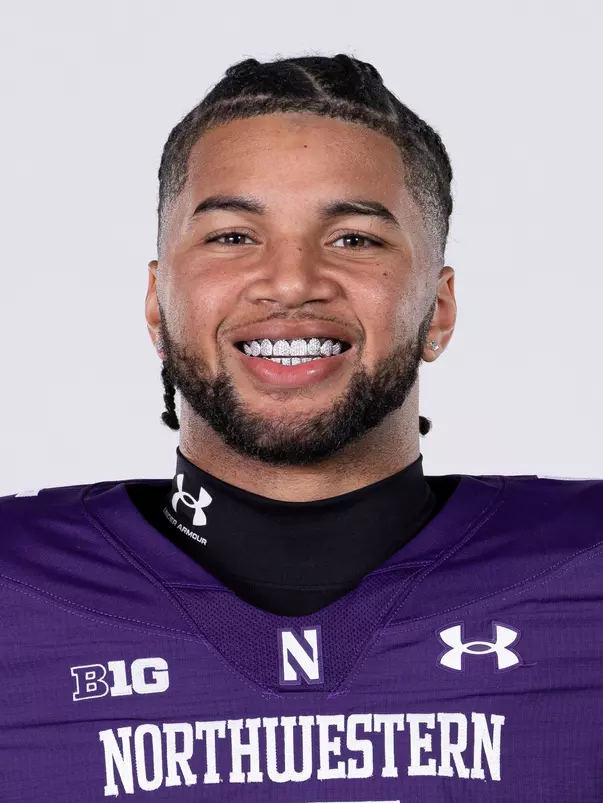 July 24, 2024, Evanston, IL: Members of the Northwestern Football team pose for photos as part of Internal Media Days at Walter Athletics Center in Evanston, IL on Wednesday, July 24, 2024. (Photo by Ryan Kuttler/Northwestern Athletics)