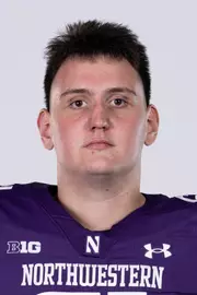 July 24, 2024, Evanston, IL: Members of the Northwestern Football team pose for photos as part of Internal Media Days at Walter Athletics Center in Evanston, IL on Wednesday, July 24, 2024. (Photo by Ryan Kuttler/Northwestern Athletics)
