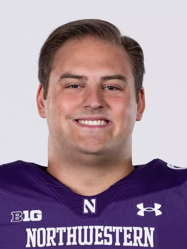July 24, 2024, Evanston, IL: Members of the Northwestern Football team pose for photos as part of Internal Media Days at Walter Athletics Center in Evanston, IL on Wednesday, July 24, 2024. (Photo by Ryan Kuttler/Northwestern Athletics)